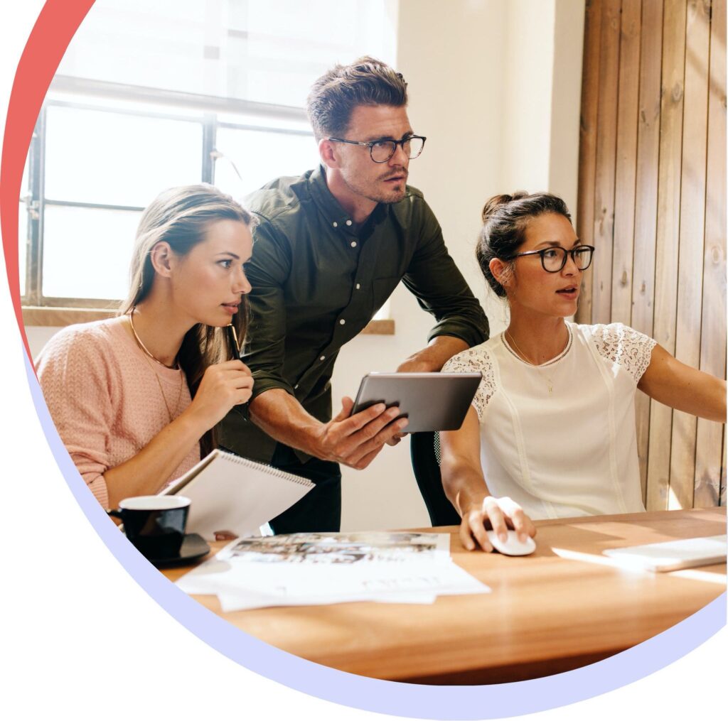 Moderne agentschapsbanner